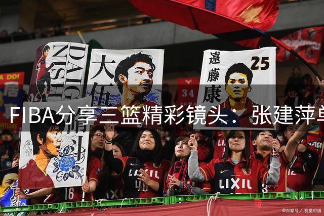 FIBA分享三篮精彩镜头：张建萍单防下的进攻选择